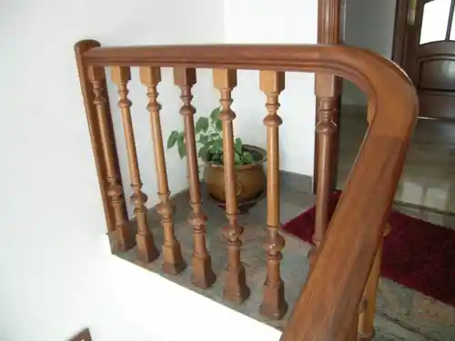 Barandilla de madera